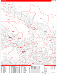 Red Line Map Example