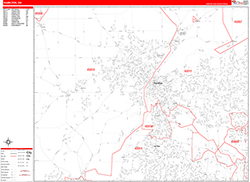 Red Line Map Example