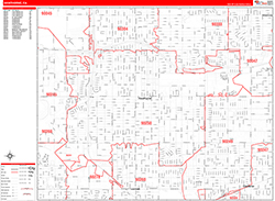 Red Line Map Example