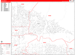 Red Line Map Example