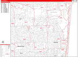 Red Line Map Example