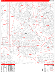Red Line Map Example