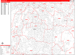 Red Line Map Example