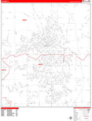 Red Line Map Example