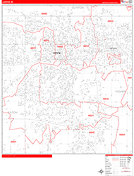 Red Line Map Example