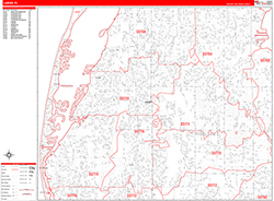 Red Line Map Example