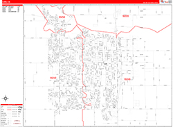 Red Line Map Example