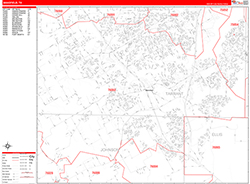 Red Line Map Example