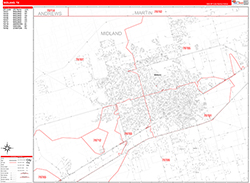 Red Line Map Example
