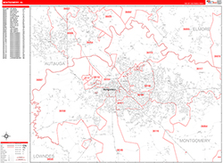 Red Line Map Example