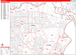 Red Line Map Example