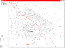 Red Line Map Example