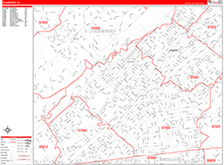 Red Line Map Example