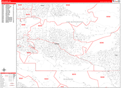Red Line Map Example