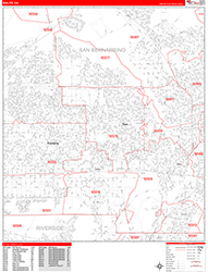 Red Line Map Example