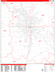 Red Line Map Example