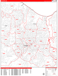 Red Line Map Example