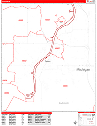Red Line Map Example