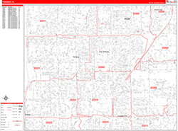Red Line Map Example