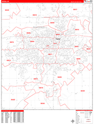 Red Line Map Example