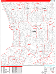 Red Line Map Example