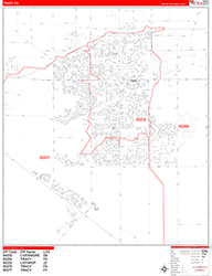 Red Line Map Example