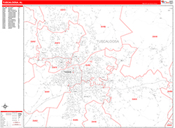 Red Line Map Example
