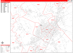 Red Line Map Example