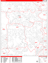 Red Line Map Example