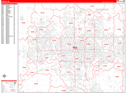 Red Line Map Example