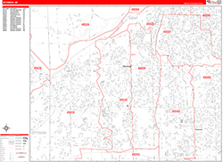 Red Line Map Example