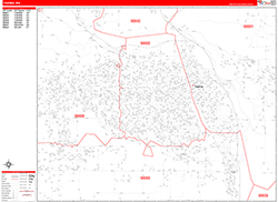 Red Line Map Example