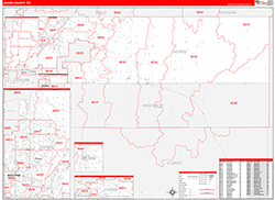 Red Line Map Example