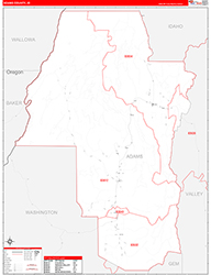 Red Line Map Example