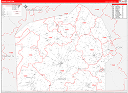 Red Line Map Example