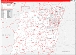 Red Line Map Example