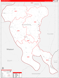 Red Line Map Example
