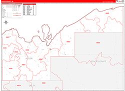 Red Line Map Example