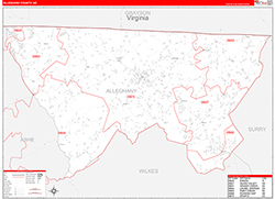 Red Line Map Example