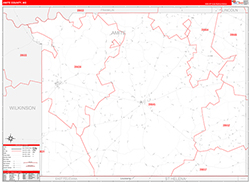 Red Line Map Example