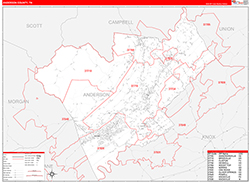 Red Line Map Example