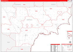 Red Line Map Example