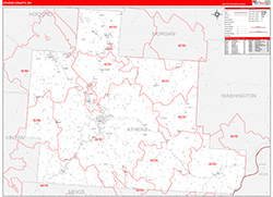 Red Line Map Example