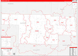 Red Line Map Example
