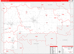 Red Line Map Example
