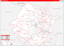 Red Line Map Example