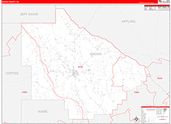 Red Line Map Example