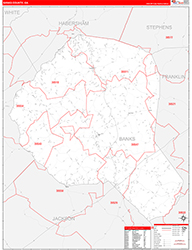 Red Line Map Example