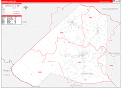 Red Line Map Example