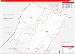 Red Line Map Example